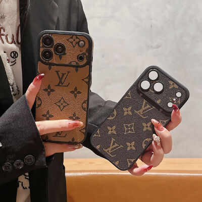 LV4 Color Fine Hole Edge Phone Case for iPhone 17 Pro Max